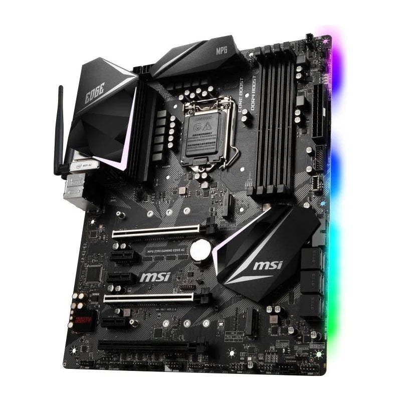 Placa de baza MSI MPG Z390 GAMING EDGE AC, socket 1151 v2, WIFI