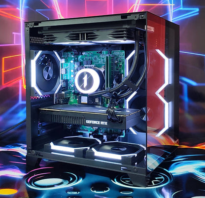 Calculator Gaming Intel Comet Lake Core i7 10700, 32GB DDR4, NVME 512GB + 1TB HDD, video NVIDIA GeForce RTX 2080 8GB GDDR6 256-bit, telecomanda ARGB