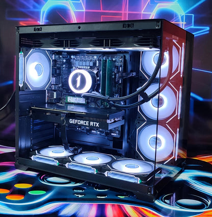 Calculator Gaming Intel Raptor Lake Refresh, Core i7 13700, 32GB DDR4, NVME 1TB + SSD 2TB, video ASUS GeForce RTX 3070 TUF GAMING O8G GDDR6 256-bit, telecomanda ARGB
