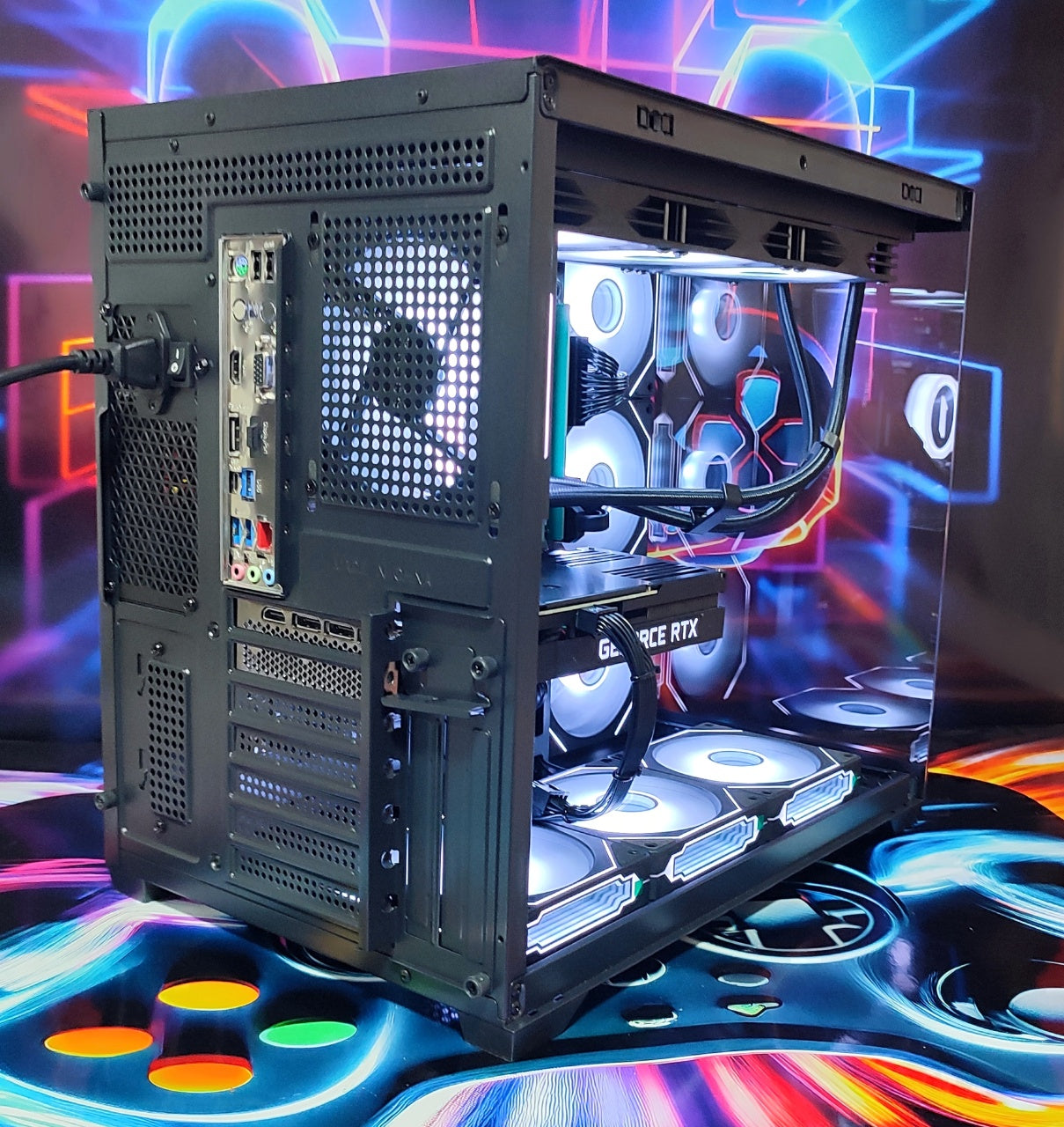Calculator Gaming Intel Raptor Lake Refresh, Core i7 13700, 32GB DDR4, NVME 1TB + SSD 2TB, video ASUS GeForce RTX 3070 TUF GAMING O8G GDDR6 256-bit, telecomanda ARGB