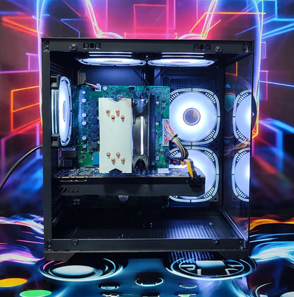 Calculator Gaming Intel Rocket Lake Core i5 10400, 16GB DDR4, NVME 512GB + 1TB HDD, video PNY GeForce GTX 1070 8GB GDDR5 256-bit, telecomanda ARGB