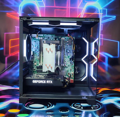 Calculator Gaming Xeon E5-2697 V3( PESTE i7 9700) , 32GB DDR4, SSD 512GB + 1TB HDD, video NVidia GeForce RTX 2060 SUPER 8GB GDDR6 256-bit, Telecomanda ARGB