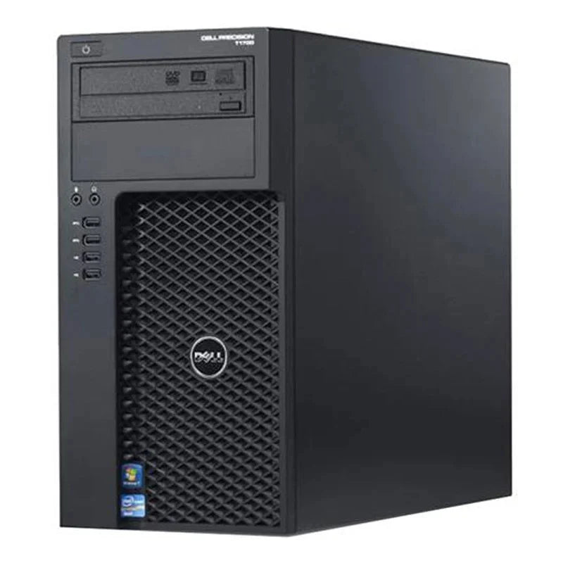 Dell Precision T1700 Tower Intel Xeon E3-1241 v3 (peste i7 4770), SSD 120GB + hard disk 500GB, 16GB DDR3, video MSI GeForce GTX 1060 AERO ITX OC, 6GB DDR5, 192-bit