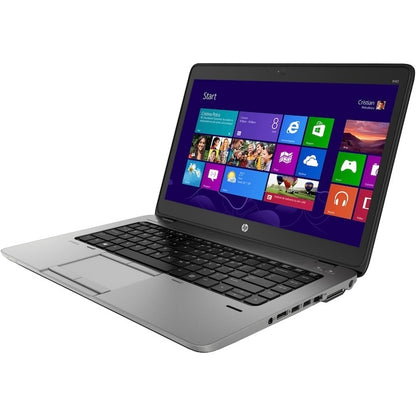 Laptop HP EliteBook 840 G2, Intel Core i5-5300U pana la 2.90 GHz., Broadwell, 14", HD, 8GB DDR3, 500GB HDD, Intel HD Graphics 5500, Gri antracit/Argintiu