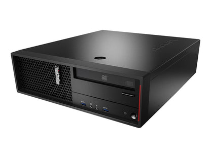 LENOVO Thinkstation P320 SFF, Procesor Xeon Intel Skylake 1230 V6 (peste i7-6700), 16GB DDR4, SSD 256GB + 500GB HDD, video Quadro K620 DDR3 2GB 128-bit, DVD-RW