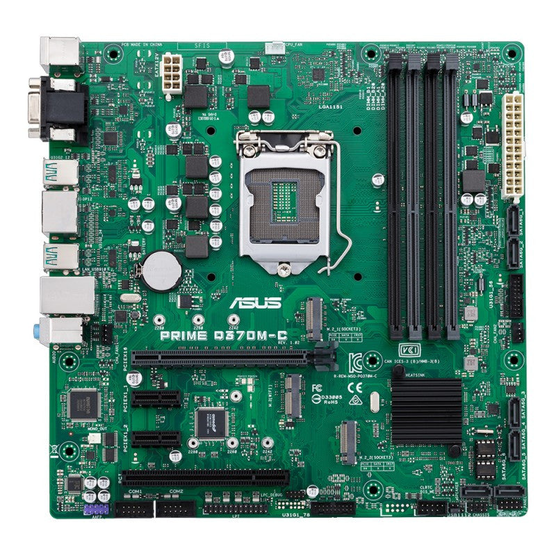 Placa de baza ASUS PRIME Q370M-C socket 1151 V2, 2 sloturi M2 SATA/NVME