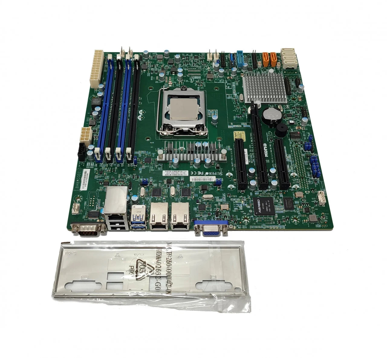 Placa de baza server Supermicro X11SSL-F chipset C232 + Procesor Intel Xeon E3-1230 v5