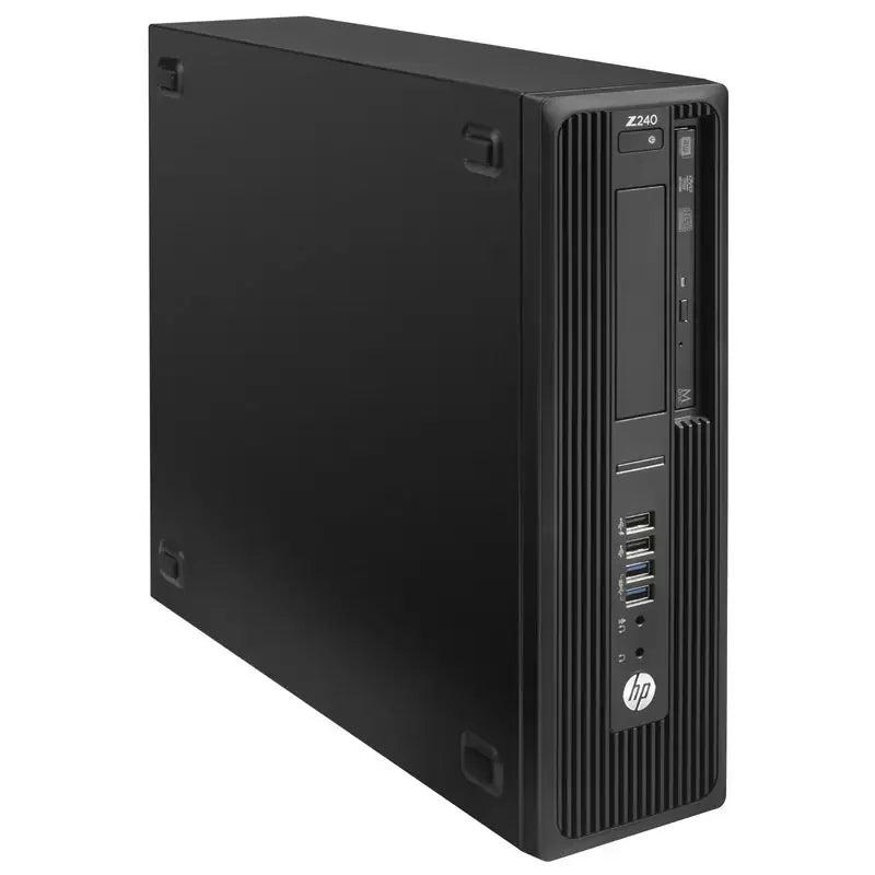 Workstation HP Z240 SFF, Intel Kaby Lake Xeon E3-1230 V6 (peste i7 6700), 16GB DDR4, SSD NVME 256GB + HDD 500GB, video Quadro K620 DDR3 2GB 128-bit, DVD-RW